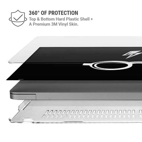 Wizarding World Harry Potter Scar and Glasses MacBook Pro 14in (2021-24) Case plus Skin